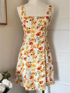 Lulus floral mini dress.